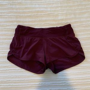 LULULEMON SPEED UP 2.5” SHORTS